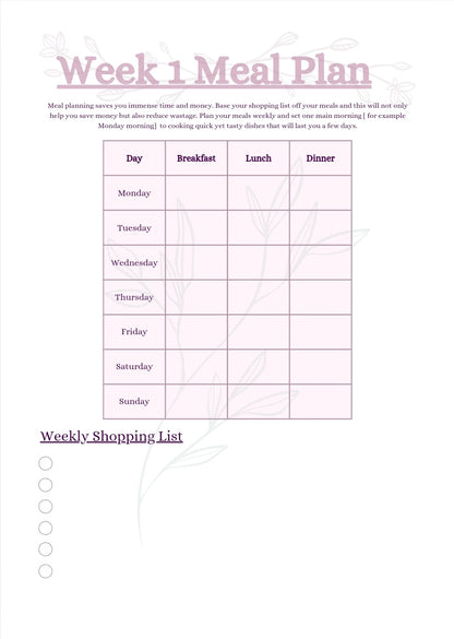 ربة البيت | Planner for Female Students of Knowledge