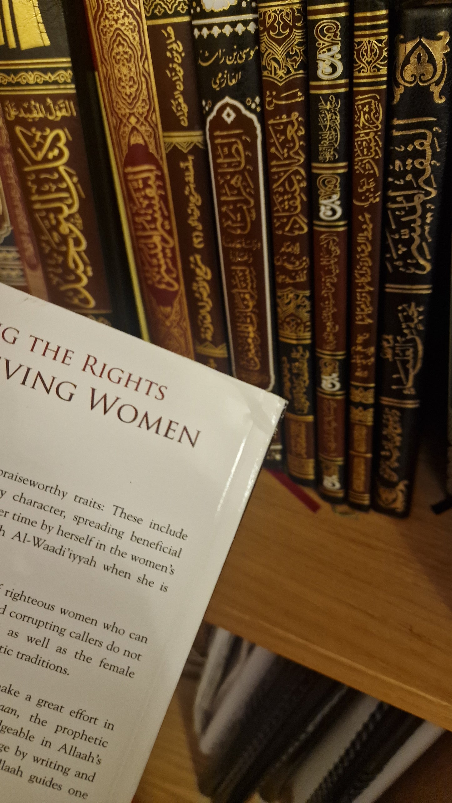 Supporting the Rights of the Believing Women (Defect)