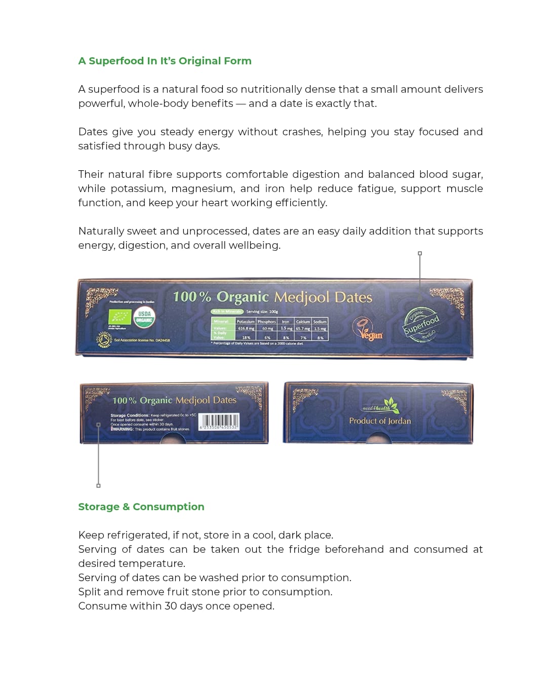 Organic Medjool Dates