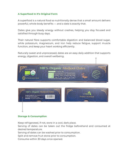 Organic Medjool Dates