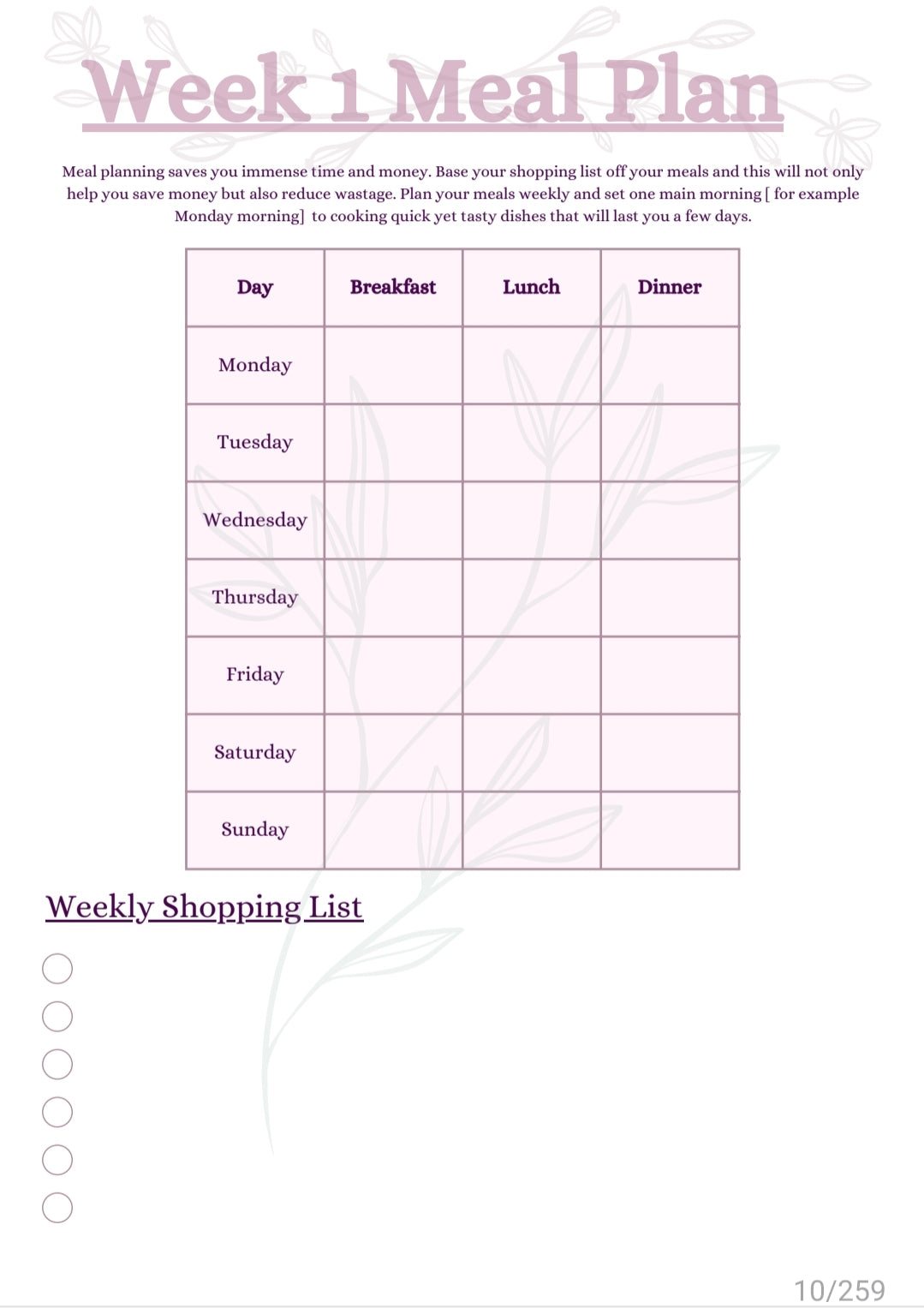 Female Student of Knowledge Planner مخطط للأخوات | Digital